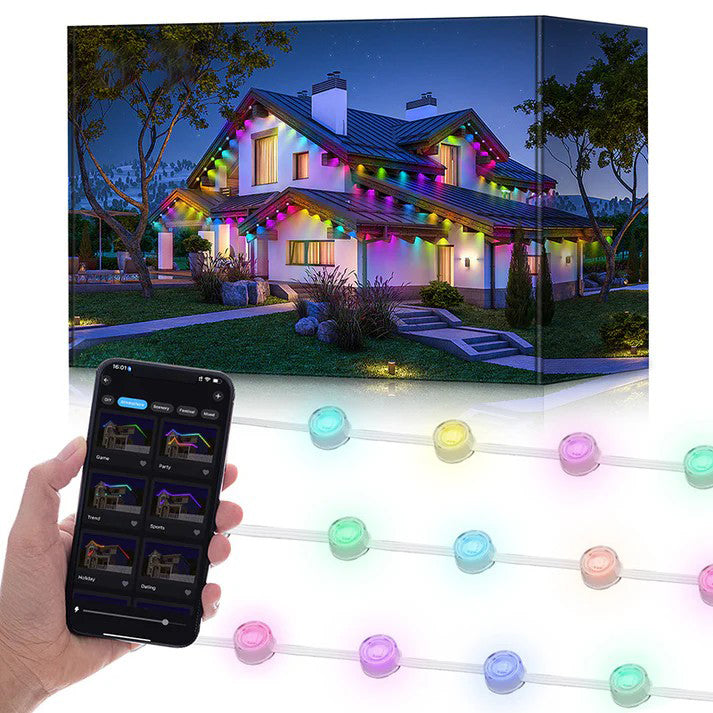 Smart RGBIC Permanent Outdoor Lights