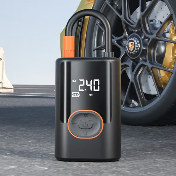 🎄 Christmas Special! Multifunctional Portable Tire Airpump 🚗🎁 Perfect for road trips & emergencies!🎅