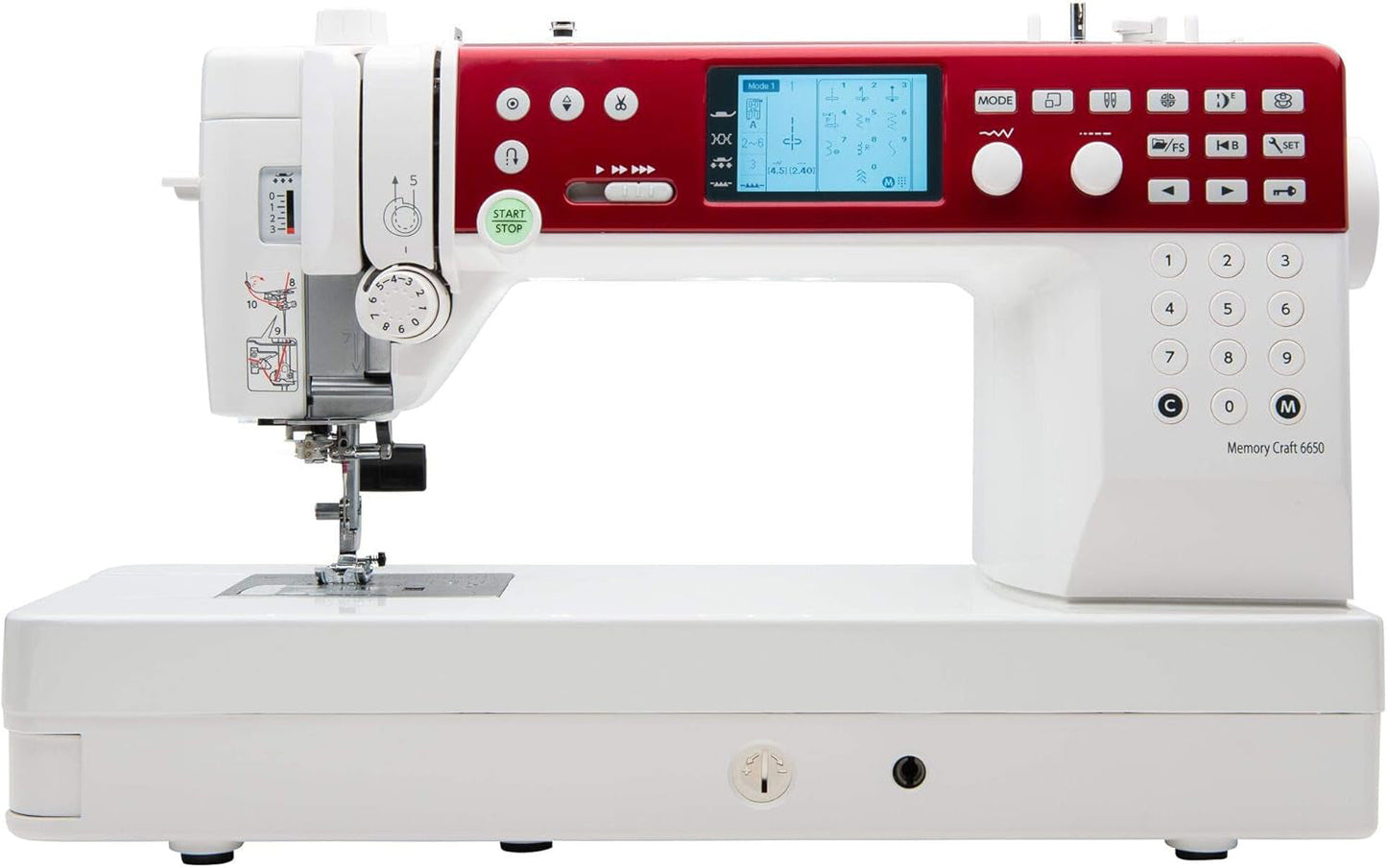 LuxeoraBliss MC6650 Sewing and Quilting Machine