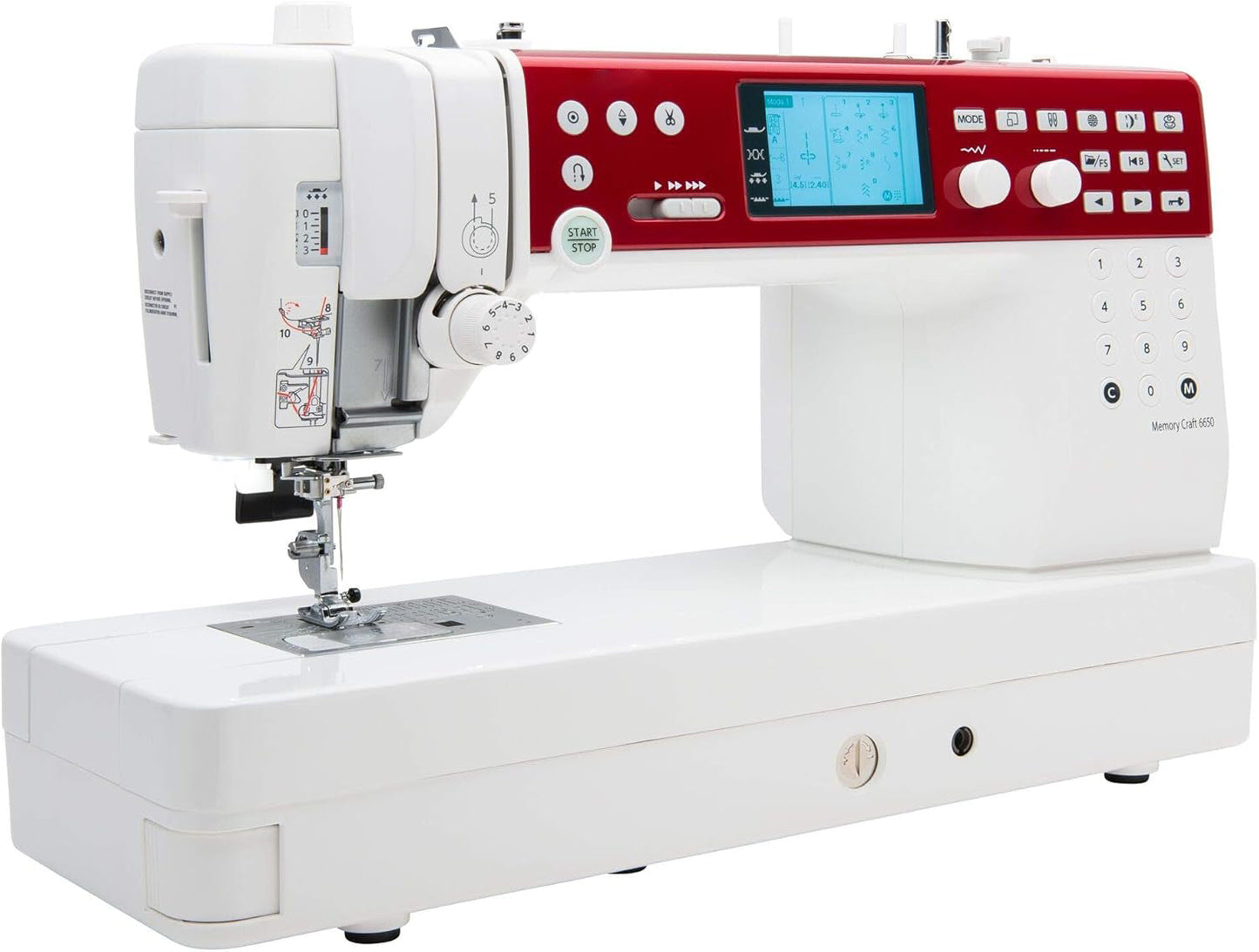 LuxeoraBliss MC6650 Sewing and Quilting Machine