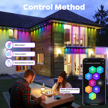 Smart RGBIC Permanent Outdoor Lights