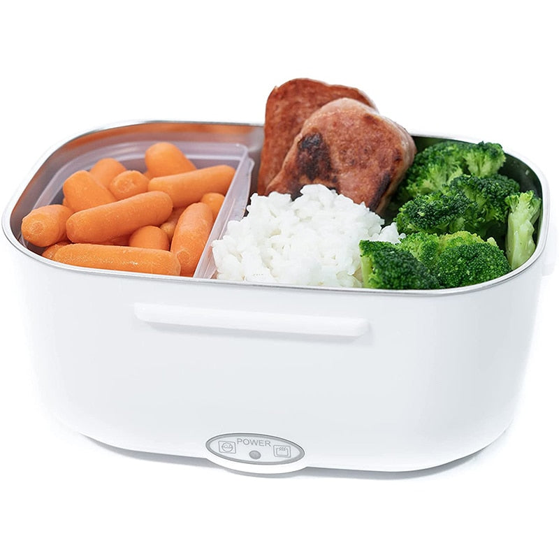 Enjoy Hot Meal Everyday: Portable Heated Lunch Box for Car truck and Home Work Enjoy Hot Meal Everyday